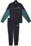 PUMA Woven Colorblock Suit Unisex Trainingspak - New Navy
