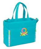 Benetton Summer Laptoptas, 35,6 cm (14,1 inch), Blauw