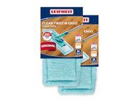 Leifheit Set van 2 x Static Plus vloerwashoezen voor Clean Twist M Ergo en PowerClean