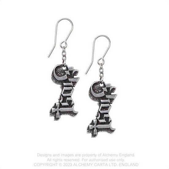 Ghost Alchemy Ghost - Logo Oorbellen - Zilverkleurig