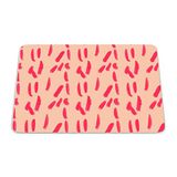 Questo Casa Rechthoekige digitale bedrukte muismat, antislip onderkant, voor kantoor en thuis, 22 x 18 cm