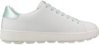 GEOX D SPHERICA ECUB-1 Lage Sneakers Dames Leer Wit 38 EU