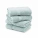 Superieure Superior Set van 4 handdoeken, 100% gekamd, langstapelig katoen, 900 g