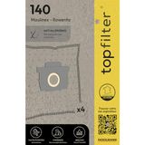 TopFilter 64140 4 Rowenta of Moulinex stofzuigerzakken
