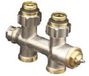 Oventrop Multiblock Onderblok T 2 pijps 1/2 recht Kvs = 075 m3/h