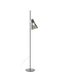 Kartell K-Lux Lampe sur pied Gris fumé / Noir