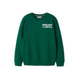 NAME IT KIDS sweater met tekst - groen