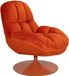 Housecraft living Beefy Fauteuil Draaibaar Oranje