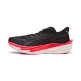 Puma Deviate Nitro 4 Hardloopschoenen Heren Zwart/Rood Maat 40.5