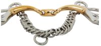 BR BABY PELHAM SOFT CONTACT 14MM DUBBEL GEBROKEN