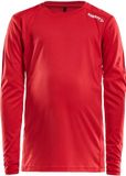 Craft Rush Running Longsleeve Kinderen - Rood | Maat: 134/140