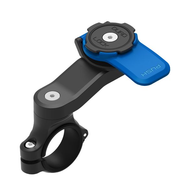 Quad Lock QLM-HBR Motorcycle Handlebar Mount - Black/Blue