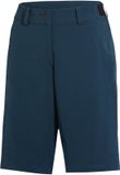 VAUDE Loamer shorts, fietsshorts met gevoerde inzet, dames fiets-sportbroek Regular fit, Polyester, dark sea, Kledingmaat 40