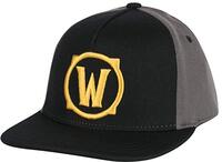 J!NX World of Warcraft Iconic Stretch Fit Hat Gray/Black