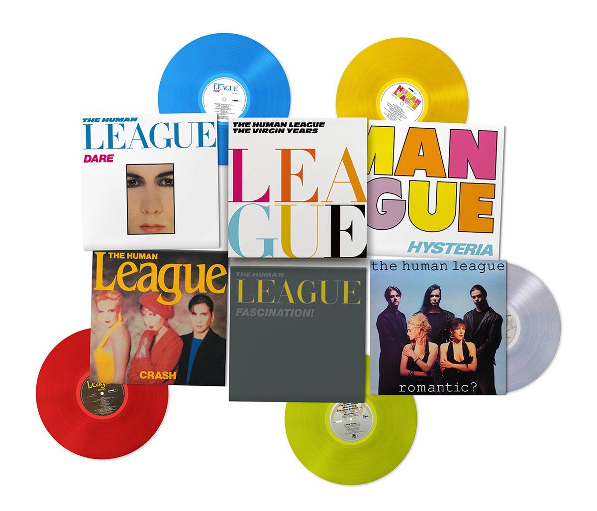 The Human League - The Virgin Years (5LP) (Coloured Vinyl)