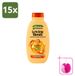 Garnier Loving Blends Shampoo Honing Goud pour cheveux abîmés et cassants, 300 ml - Lot économique - 15 pièces