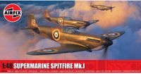 Airfix Modelbouwpakket Vliegtuigen - 05126B Supermarine Spitfire Mk.I - Brits Jachtvliegtuig WWII - Propellervliegtuig Plastic - 1:48 - Modelbouw