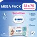Confy Sensitive Billendoekjes - 12 x 70 Stuks - 840 Doekjes - Babydoekjes - Mega Pack