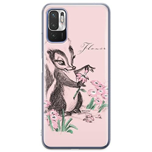 ERT GROUP mobiele telefoonhoesje voor Xiaomi REDMI NOTE 10 5G / POCO M3 PRO - Flower Skunk 001