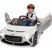 Élégant Bacalar Voiture Électrique Enfant 12v Blanc