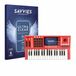 Savvies Screenprotector voor Akai Professional MPC Key 37 - Folie Beschermfolie transparant 6 Stuks