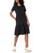 Amazon Essentials Dames Korte Mouw Ronde Hals Gelaagde Jurk