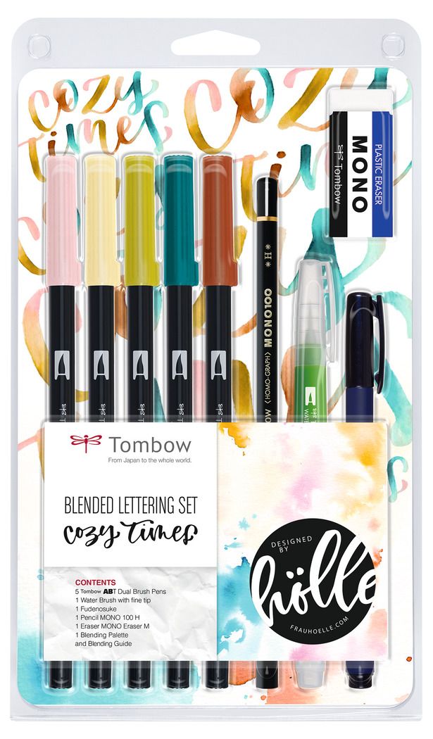 Tombow Cozy Times - 10 stuks - Meerkleurig