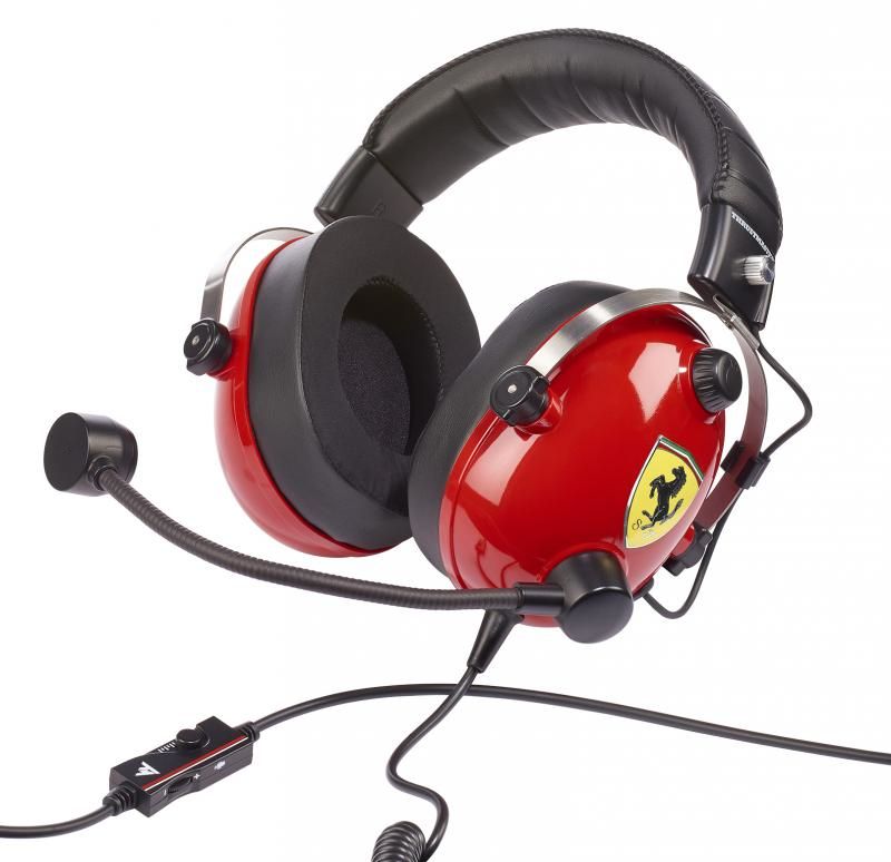 Thrustmaster T.Racing Headset - Bedraad - Gaming Headset - Zwart/Rood/Geel
