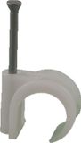 Mepac MEPA Spijkerclip SP Kunststof Transparant Diameter 19-22mm Rond