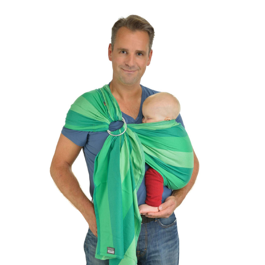 Hoppediz Ring-Sling Lima groen