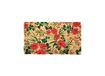 Fisura - Deurmat van Coco. Antislip onderkant. Gemaakt van PVC, originele deurmat. Handgeschilderd. Afmetingen 70 x 40 cm. (Bloemen, veelkleurig)