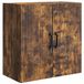 vidaXL Wandkast 59 x 31 x 60 cm Bewerkt hout Gerookt eiken