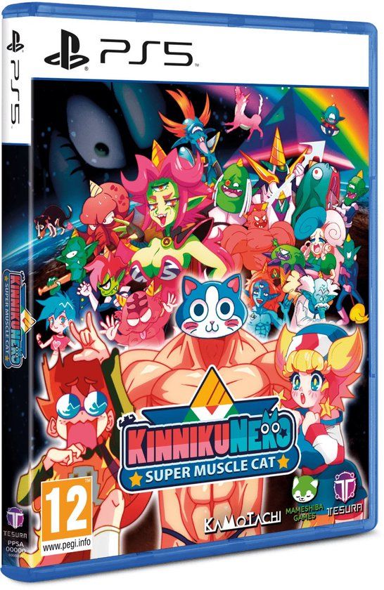 Mameshiba Games KinnikuNeko SUPER MUSCLE CAT-Standaard (PlayStation 5) Nieuw