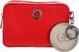 MANDARINA DUCK Leren Schoudertas Mellow Leather Camera Bag Flame Scarlet Rood