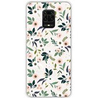 Xiaomi Redmi Note 9S Flowers Bedrukt Siliconen Hoesje