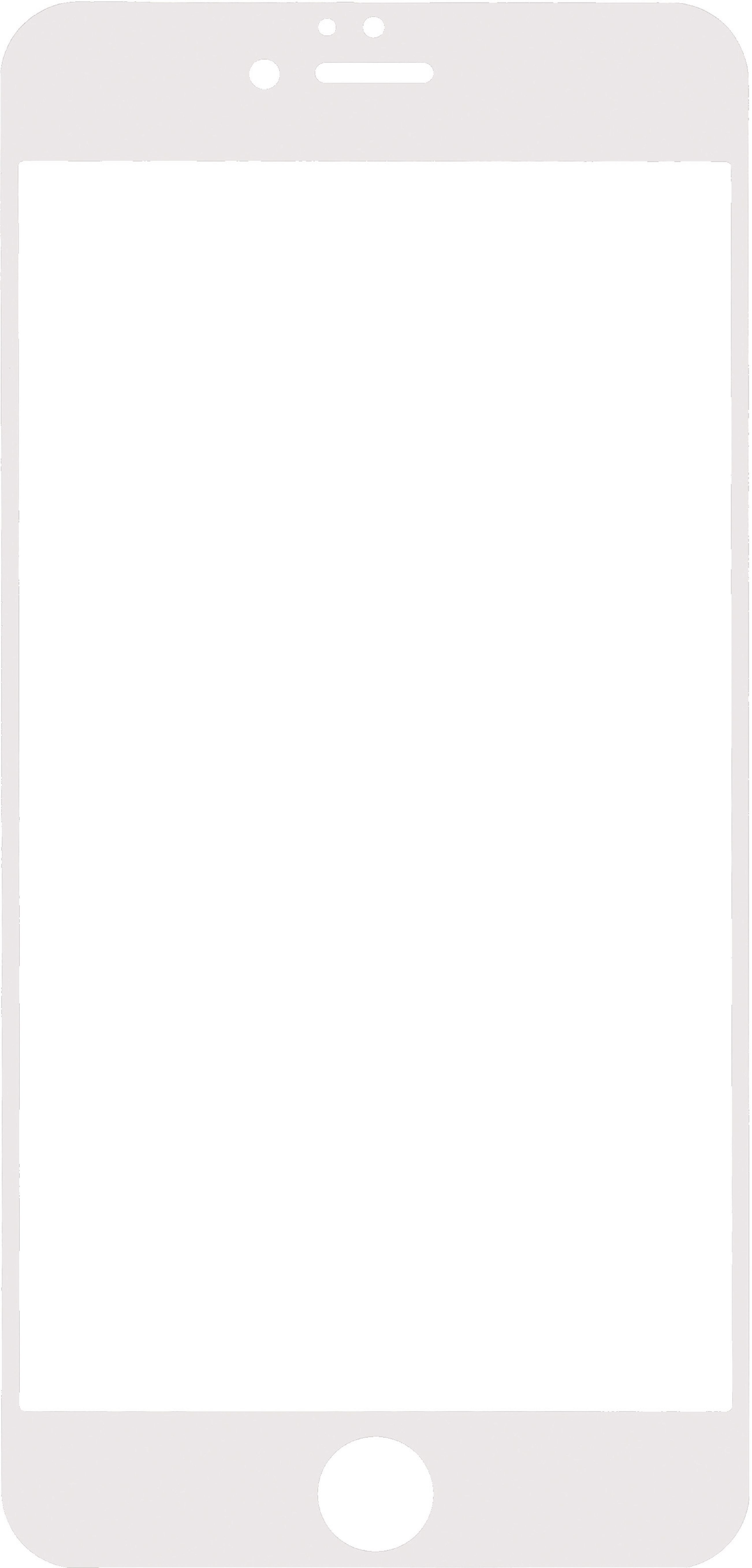 Mobilize MOB-21881 Screenprotector Apple iPhone 6 Plus / 6s Plus - Transparant/Wit