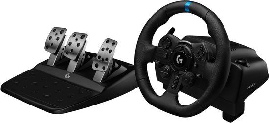 Logitech G923 Racing Wheel and Pedals Bundle - PC, PlayStation 5, PlayStation 4