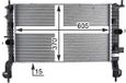 MAHLE CR 2119 000P Radiateur du moteur Grille de radiateur soudée, boîte de vitesses manuelle