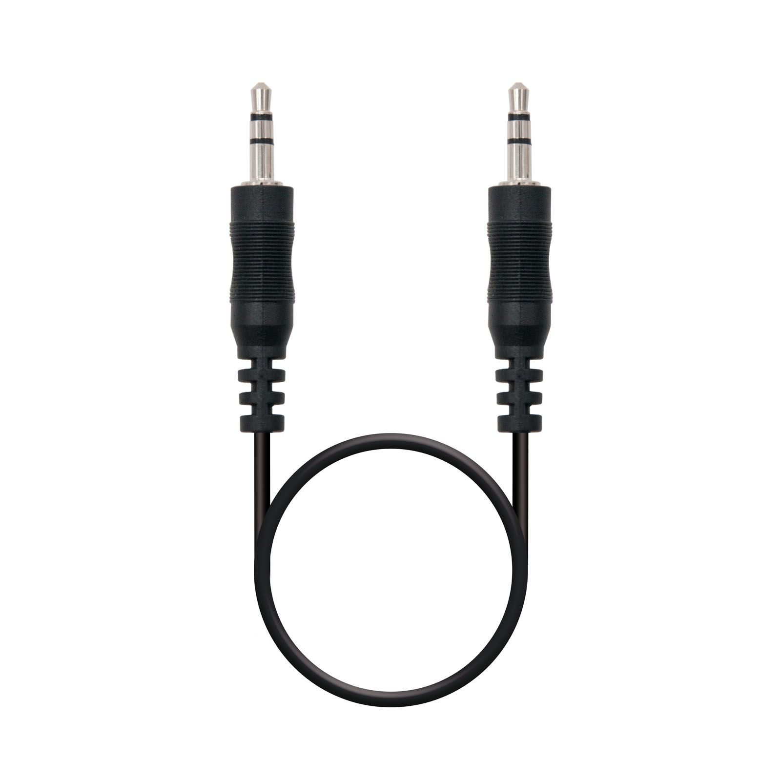 Nanocable 10.24.0100 audiokabel 0,3 m 3.5mm Zwart