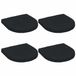 vidaXL - Zitkussens - 4 stuks - Donkerblauw - 100% Polyester