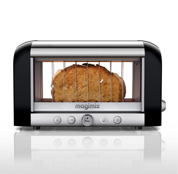 Magimix 11541 Vision Toaster - Zwart, Metallic - 1450W