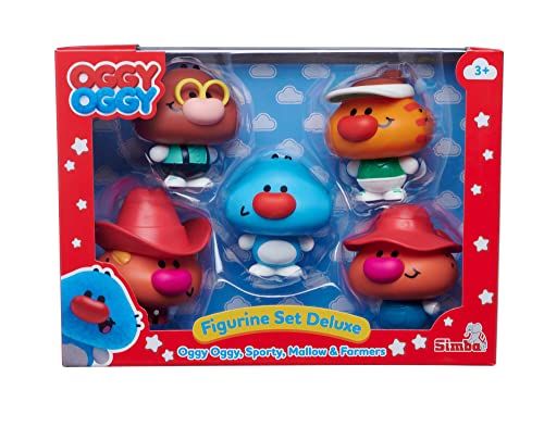 Simba Oggy Figuur Set Deluxe - 4006592079581