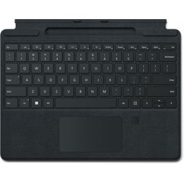 Microsoft Surface Pro Signature Keyboard with Fingerprint Reader - Black - Spanish QWERTY