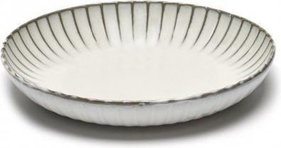 Serax Surface By Sergio Herman Inku Serveerschaal - Wit - Ø 27 cm