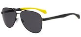 Hugo Boss Sonnenbrille 1077/S SVK/M9 Herren Polarisiert Schwarz/grau