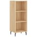 VidaXL Dressoir Sonoma-eikenhout, 34,5 x 32,5 x 90 cm, houtvezel