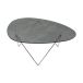 GUBI Pedrera Table basse Chrome-structure verre fumé
