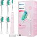 PHILIPS HX3651/11 Roze sonische tandenborstel + 4 opzetstukken PRORESULT