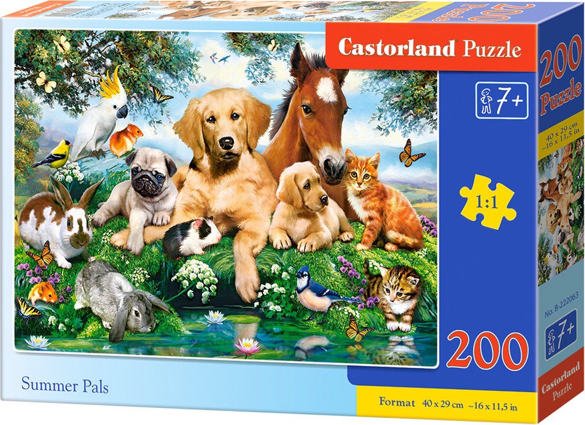Castorland Summer Pals - 200 stuks