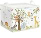 Panier de rangement pour enfants sans marque - Pliable - Imprimé animalier Tigre Koala - 40x30x30 cm